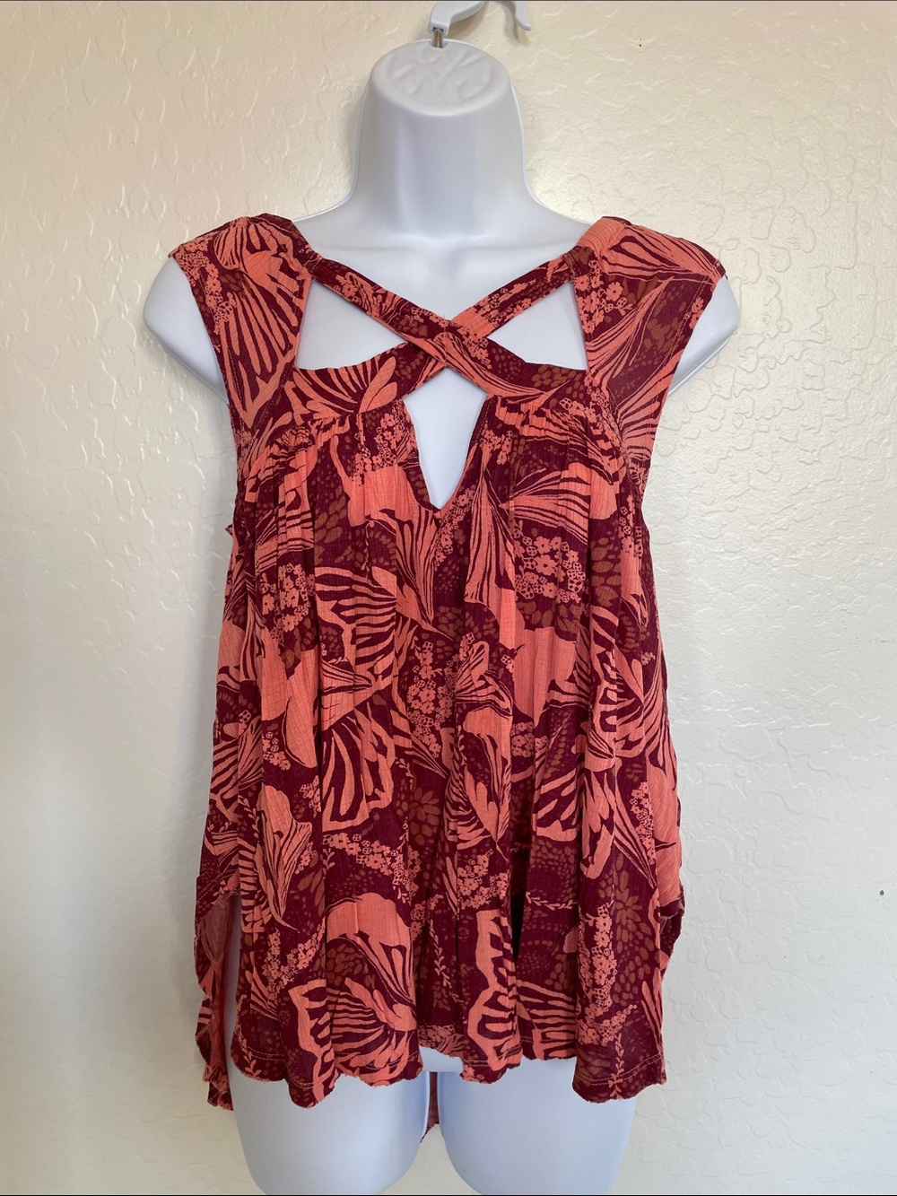Butterfly flowy top